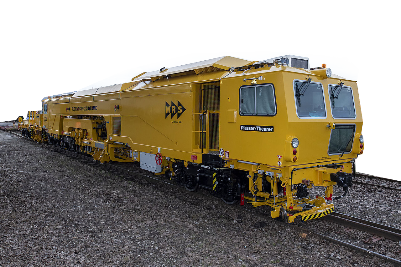 Line tamping machine