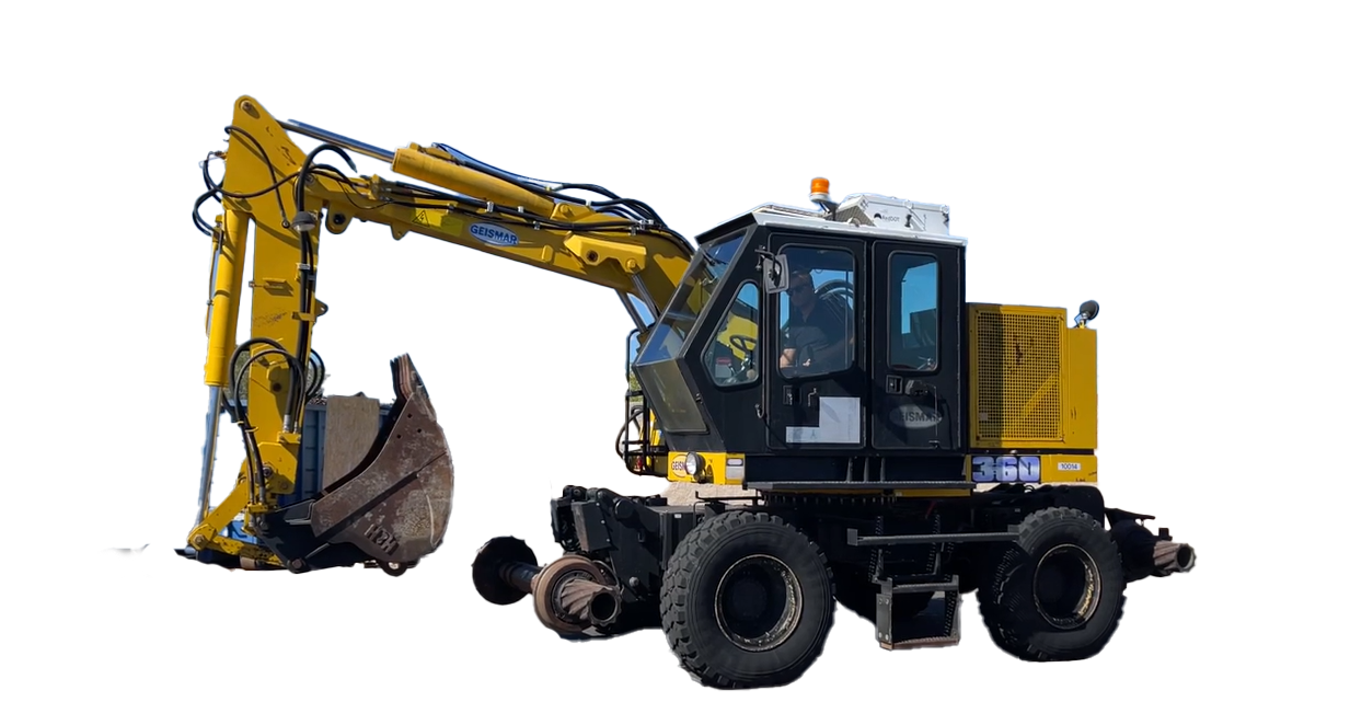 KGT road-rail excavator 9 t