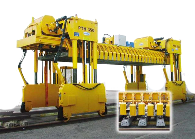 Sleeper-laying gantry 6 t