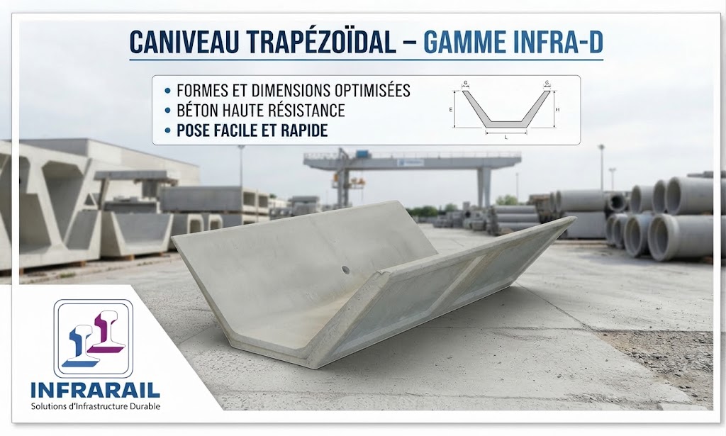 Caniveau Trapézïdal