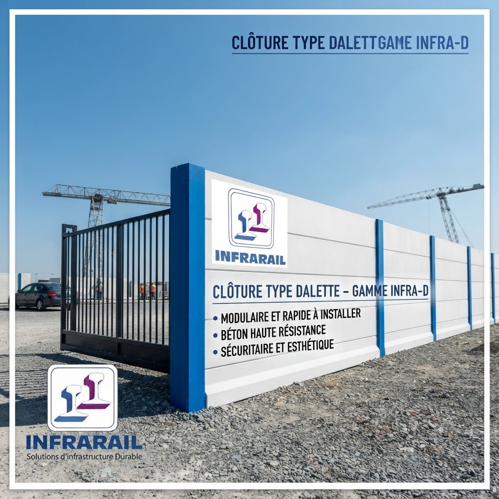 Clôture type Dalette